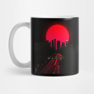 DOWNTOWN SUNSET. Mug